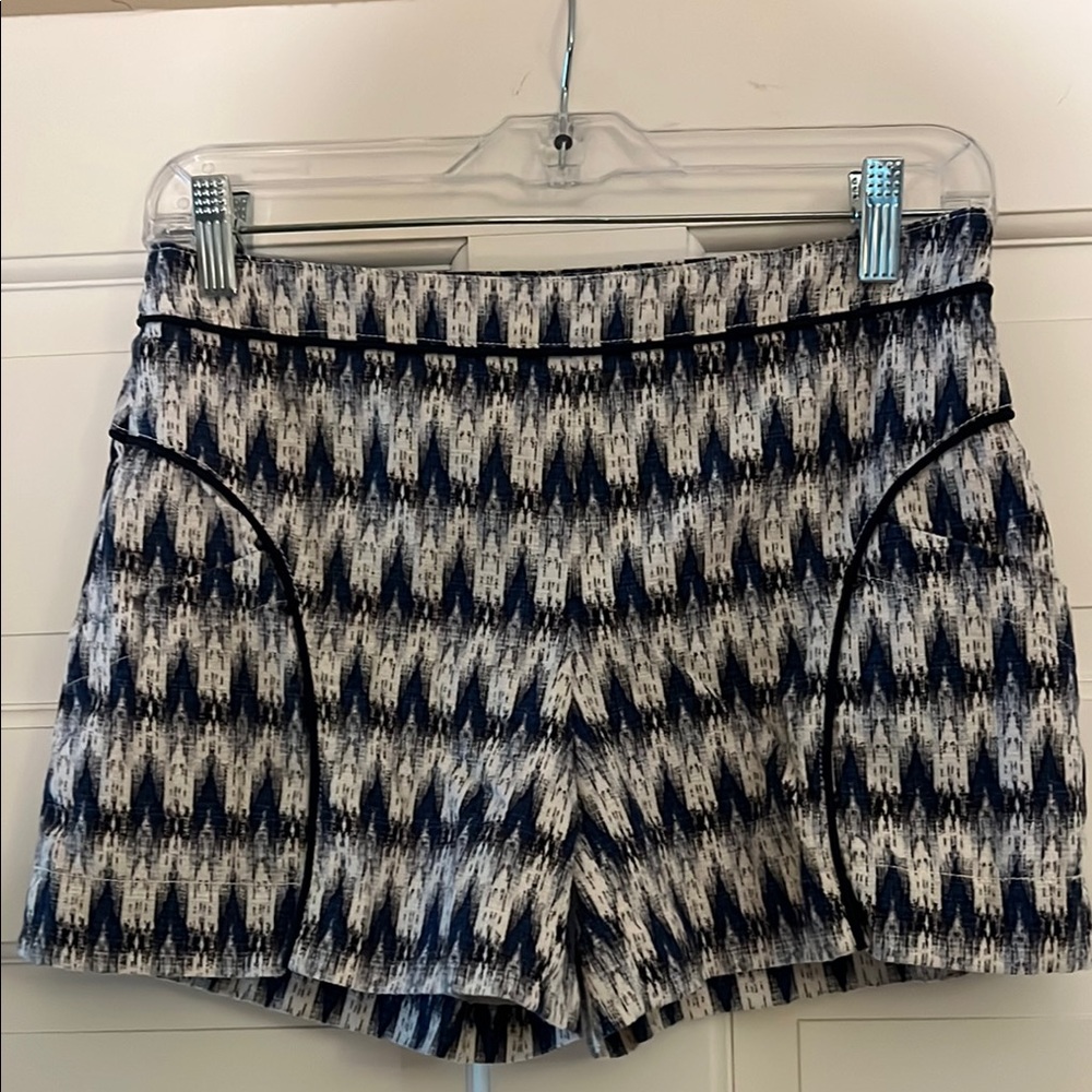 Anthropology,  Cartanniee Stylish Blue Patterned Women's Shorts size 2